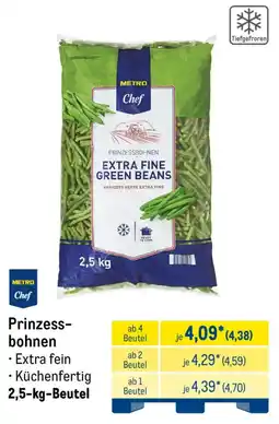 METRO METRO Chef Prinzessbohnen Angebot