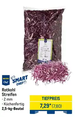 METRO SMART CHEF Rotkohl Streifen Angebot