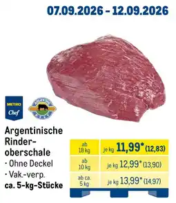 METRO Argentinische Rinder-oberschale Angebot