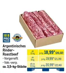 METRO Argentinisches Rinder-Roastbeef Angebot