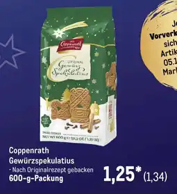 METRO Coppenrath Gewürzspekulatius Angebot