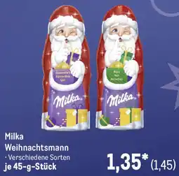 METRO Milka Weihnachtsmann Angebot