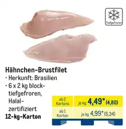 METRO Hähnchen-Brustfilet Angebot