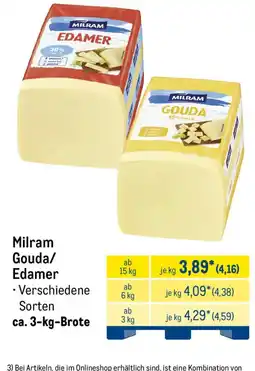 METRO Milram Gouda/Edamer Angebot