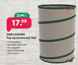 Kiebitzmarkt SIENA GARDEN Pop-Up Gartensack 120L Angebot