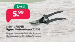 Kiebitzmarkt SIENA GARDEN Bypass Gartenschere CG2050 Angebot