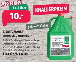 Kiebitzmarkt KIEBITZMARKT Grünbelagentferner Angebot