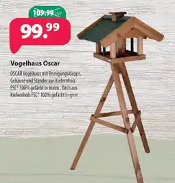 Kiebitzmarkt Vogelhaus Oscar Angebot