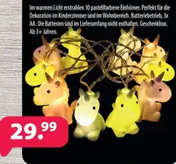 Kiebitzmarkt 10 pastellfarbene Einhörner Angebot