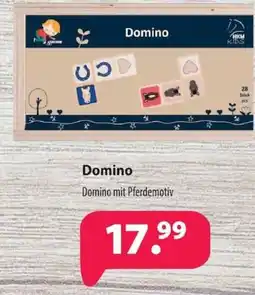 Kiebitzmarkt Domino mit Pferdemotiv Angebot