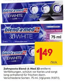 Rusta Zahncreme Blend-A-Med 3D White Luxe Angebot