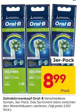 Rusta Zahnbürstenkopf Oral-B Angebot