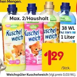 Rusta Weichspüler Kuschelweich Angebot
