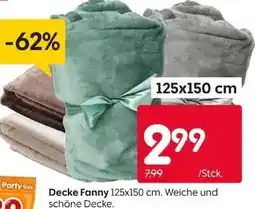 Rusta Decke Fanny Angebot