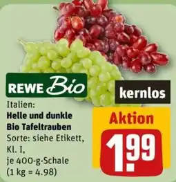 REWE REWE Bio Tafeltrauben Angebot