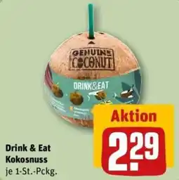 REWE Drink & Eat Kokosnuss Angebot