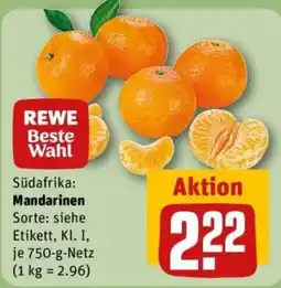 REWE Mandarinen Angebot