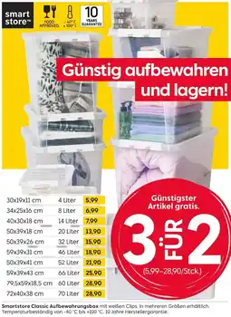 Rusta Smartstore Classic Aufbewahrungsbox Angebot