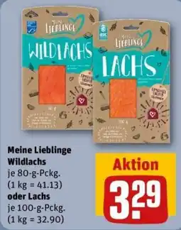 REWE Meine Lieblinge Lachs Angebot