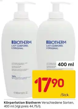 Rusta Körperlotion Biotherm Angebot