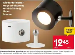 Rusta Wiederaufladbare Wandleuchte Angebot