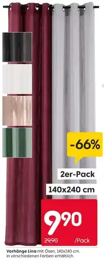 Rusta Vorhänge Lina Angebot