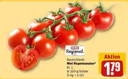 REWE REWE Regional Mini Rispentomaten Angebot