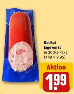 REWE Delikat Jagdwurst Angebot