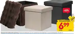 Rusta Sitzpouf mit Aufbewahrung Penny Angebot
