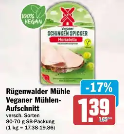 HIT Rügenwalder Mühle Veganer Mühlen-Aufschnitt Angebot