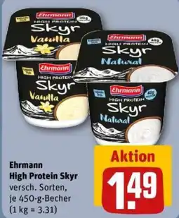REWE Ehrmann High Protein Skyr Angebot