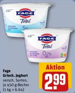 REWE Fage Griech. Joghurt Angebot