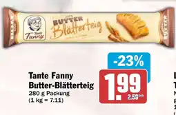 HIT Tante Fanny Butter-Blätterteig Angebot