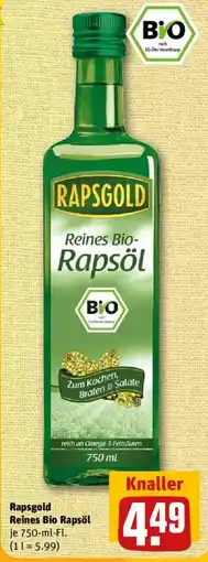 nahkauf Rapsgold Reines Bio Rapsöl Angebot