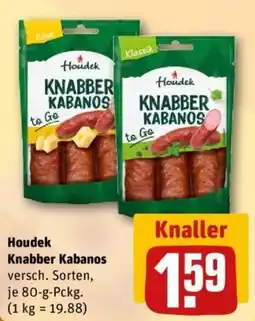REWE Houdek Knabber Kabanos Angebot