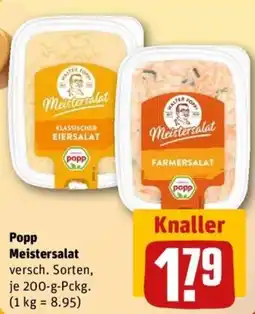 REWE Popp Meistersalat Angebot