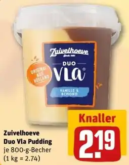 REWE Zuivelhoeve Duo Vla Pudding Angebot