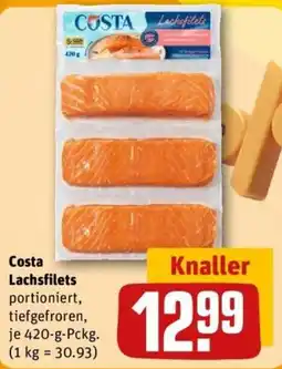 REWE Costa Lachsfilets Angebot