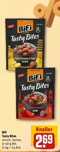 REWE Bifi Tasty Bites Angebot