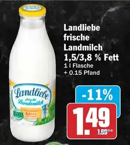 HIT Landliebe frische Landmilch Angebot