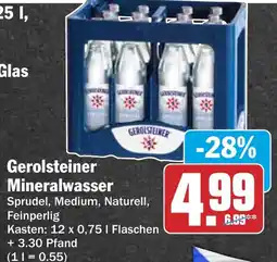 HIT Gerolsteiner Mineralwasser Angebot