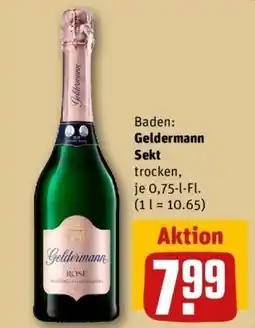 REWE Geldermann Sekt trocken Angebot