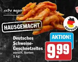 HIT HAUSGEMACHT Deutsches Schweine-Geschnetzeltes Angebot