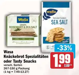 HIT Wasa Knäckebrot Spezialitäten Angebot
