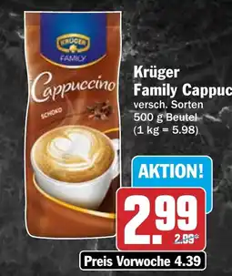 HIT Krüger Family Cappuccino Angebot