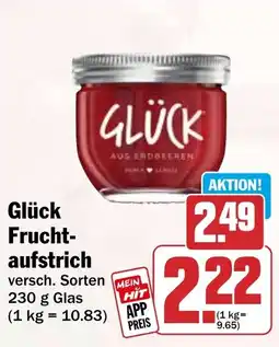 HIT Glück Frucht-aufstrich Angebot
