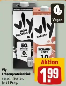 REWE Vly Erbsenproteindrink Angebot