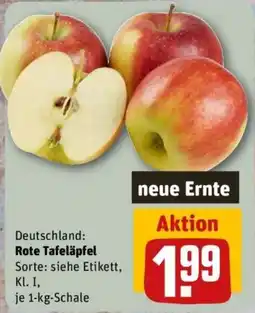 REWE Rote Tafeläpfel Angebot