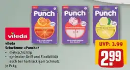 REWE vileda Schwämme Punch Angebot