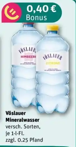 REWE Vöslauer Mineralwasser Angebot